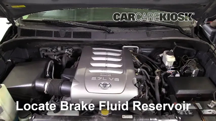 2008 Toyota Sequoia Limited 5.7L V8 Brake Fluid